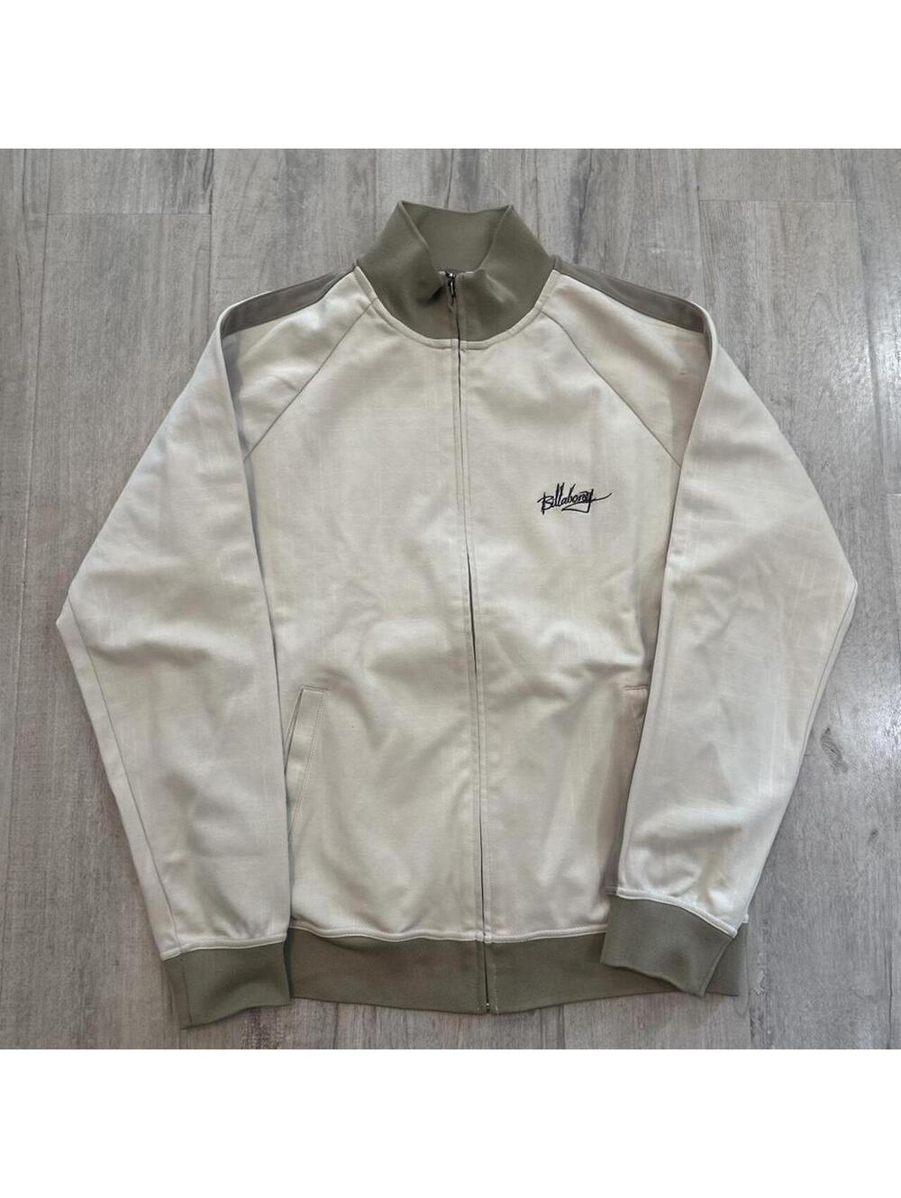 Billabong Men's Cream and Tan Jacket